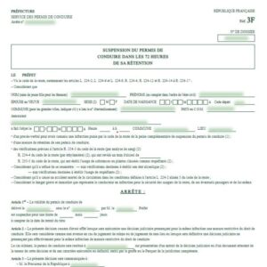 Test psychotechnique après retrait de permis