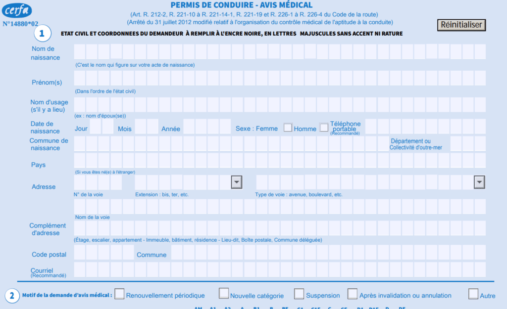 Comment remplir le Cerfa 14880*02 : Guide pas à pas